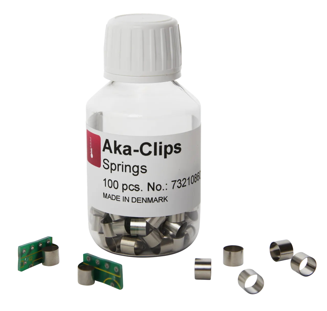 Aka-Clip acier inoxydable — consommable Akasel pour accessoires de montage | Metallab