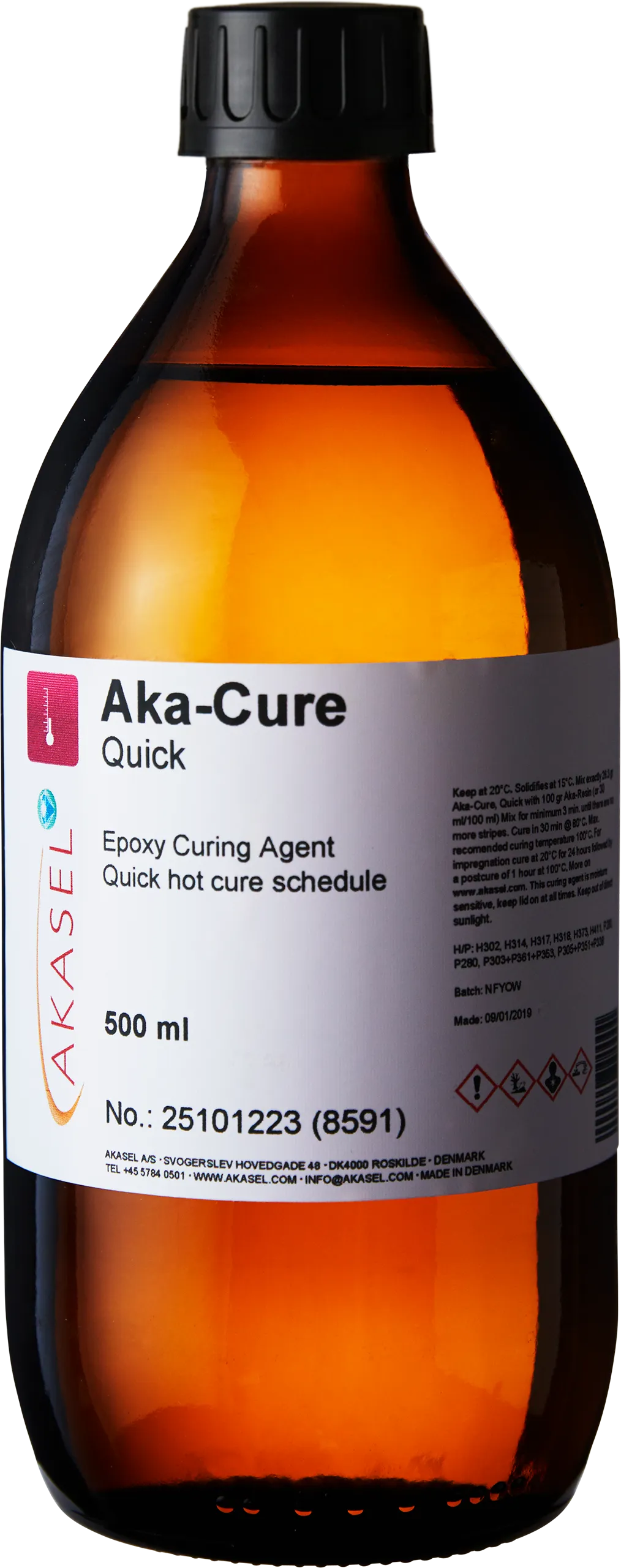 Aka-Cure Quick — consommable Akasel pour résine époxy pour enrobage | Metallab