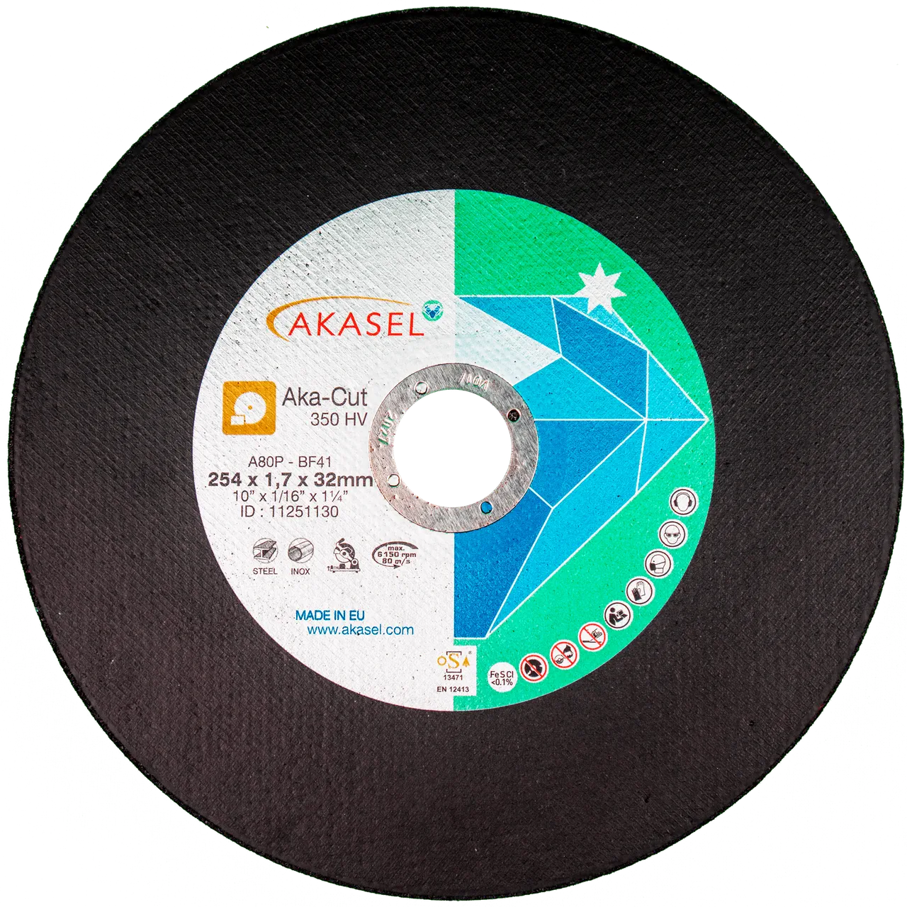 Aka-Cut 350 HV — consommable Akasel pour métallographie | Metallab