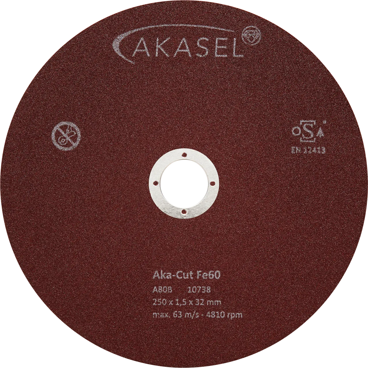 Aka-Cut Fe60 — consommable Akasel pour métallographie | Metallab