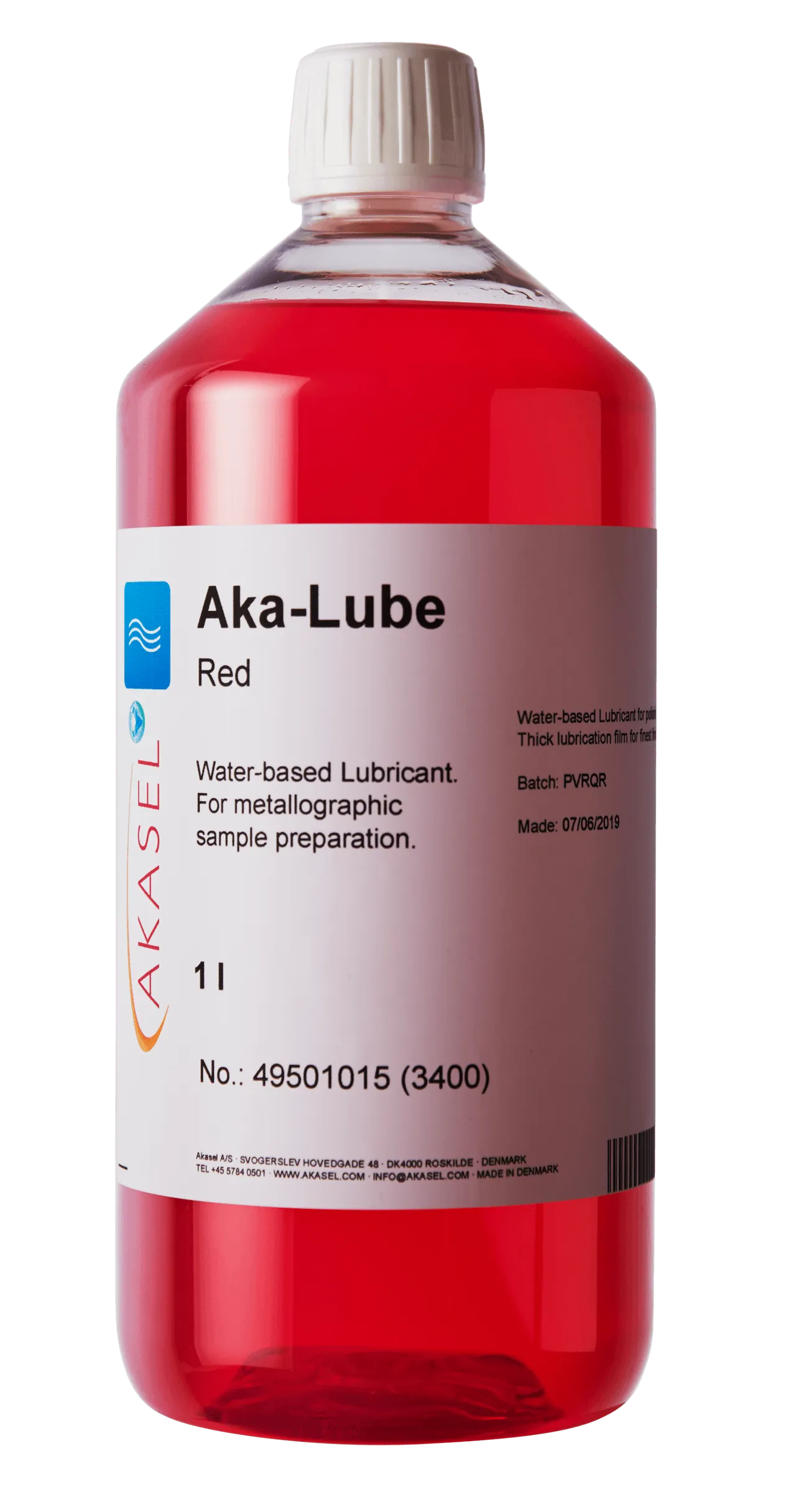 Aka-Lube rouge — consommable Akasel pour lubrifiants | Metallab