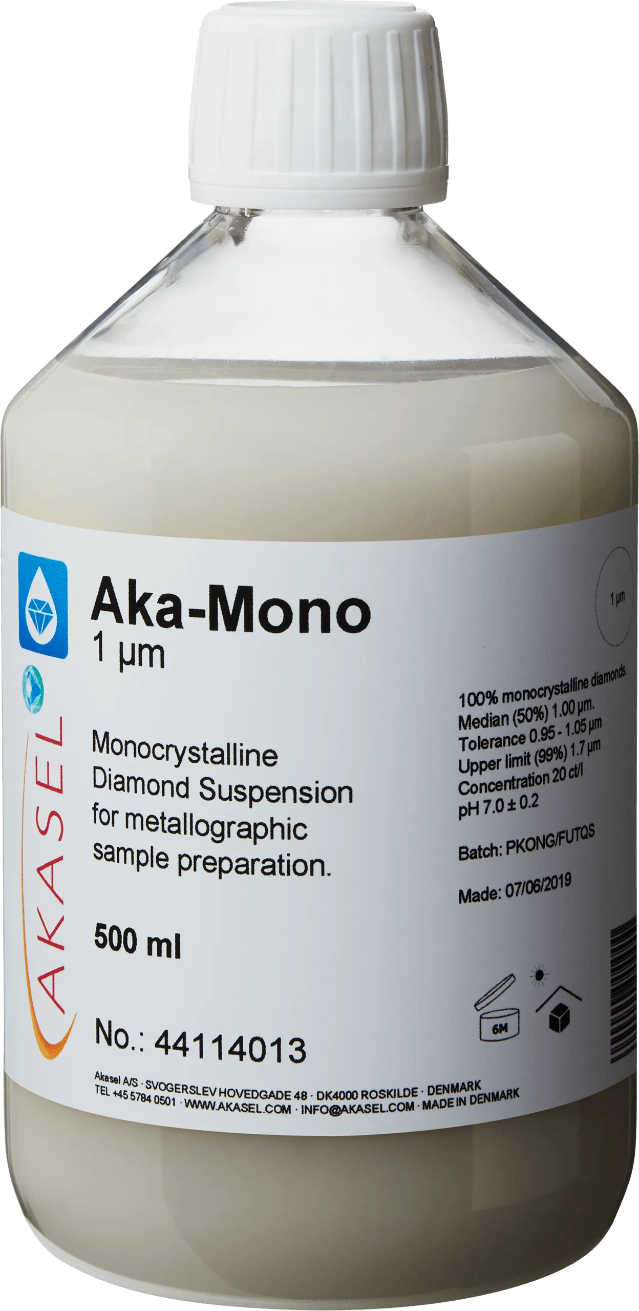 Aka-Mono 1 µm — consommable Akasel pour produits diamantés | Metallab
