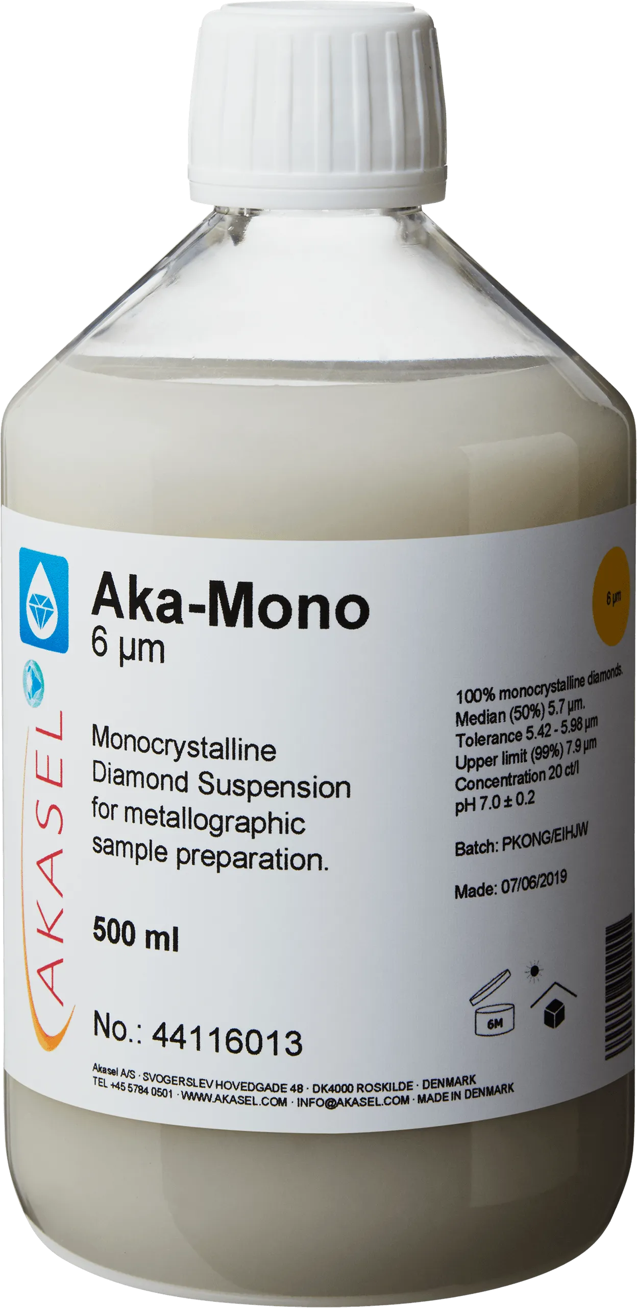 Aka-Mono 6 µm — consommable Akasel pour produits diamantés | Metallab