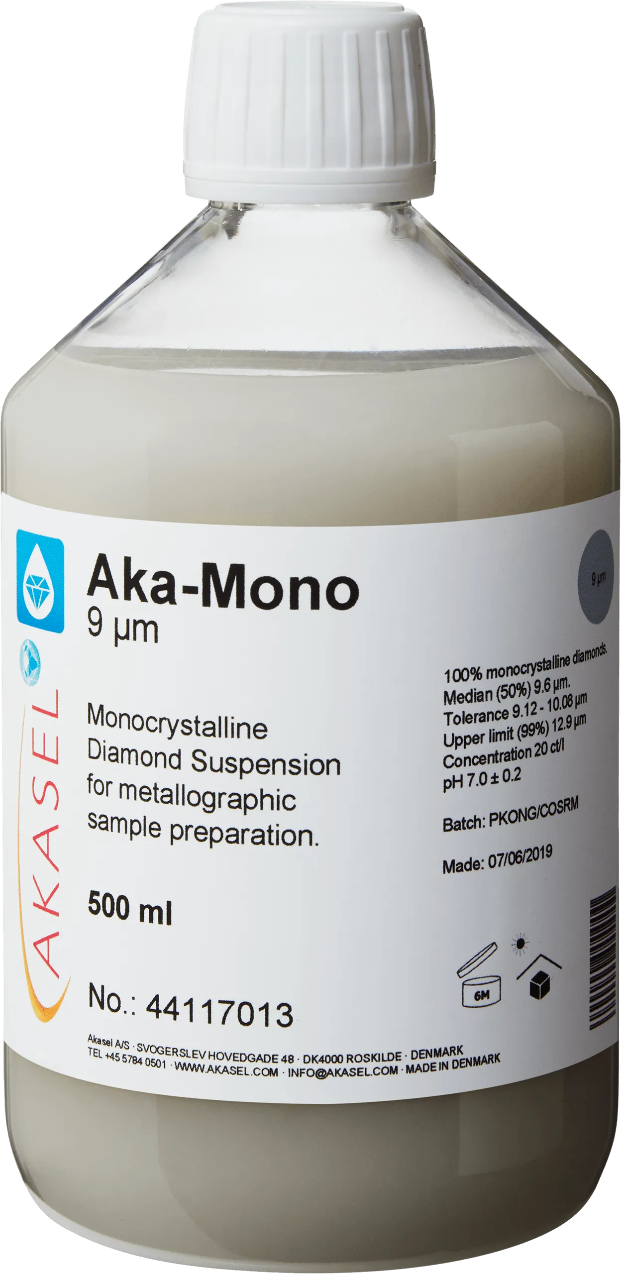 Aka-Mono 9 µm — consommable Akasel pour produits diamantés | Metallab