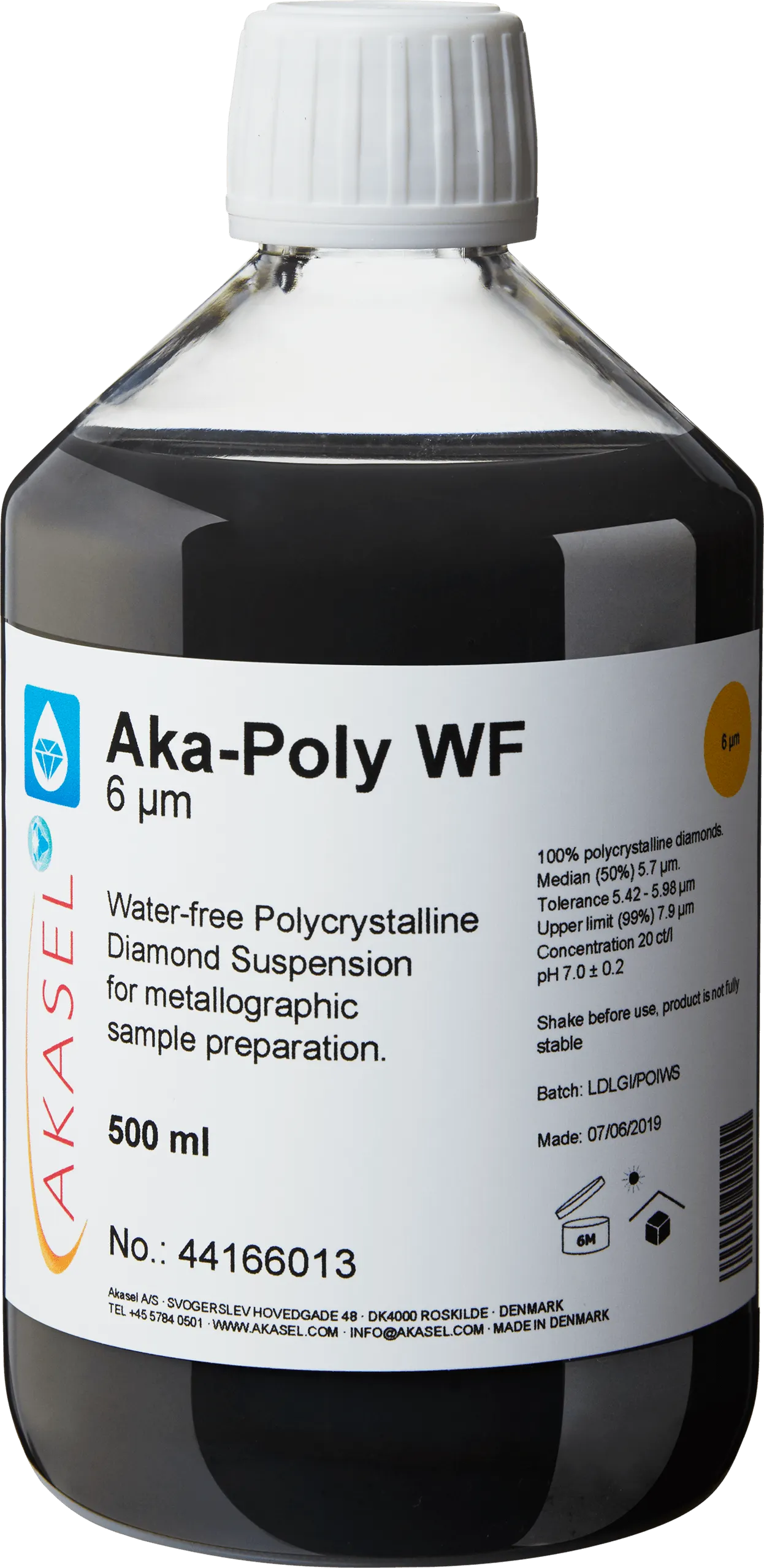 Aka-Poly WF 6 µm — vue principale du consommable Akasel | Metallab