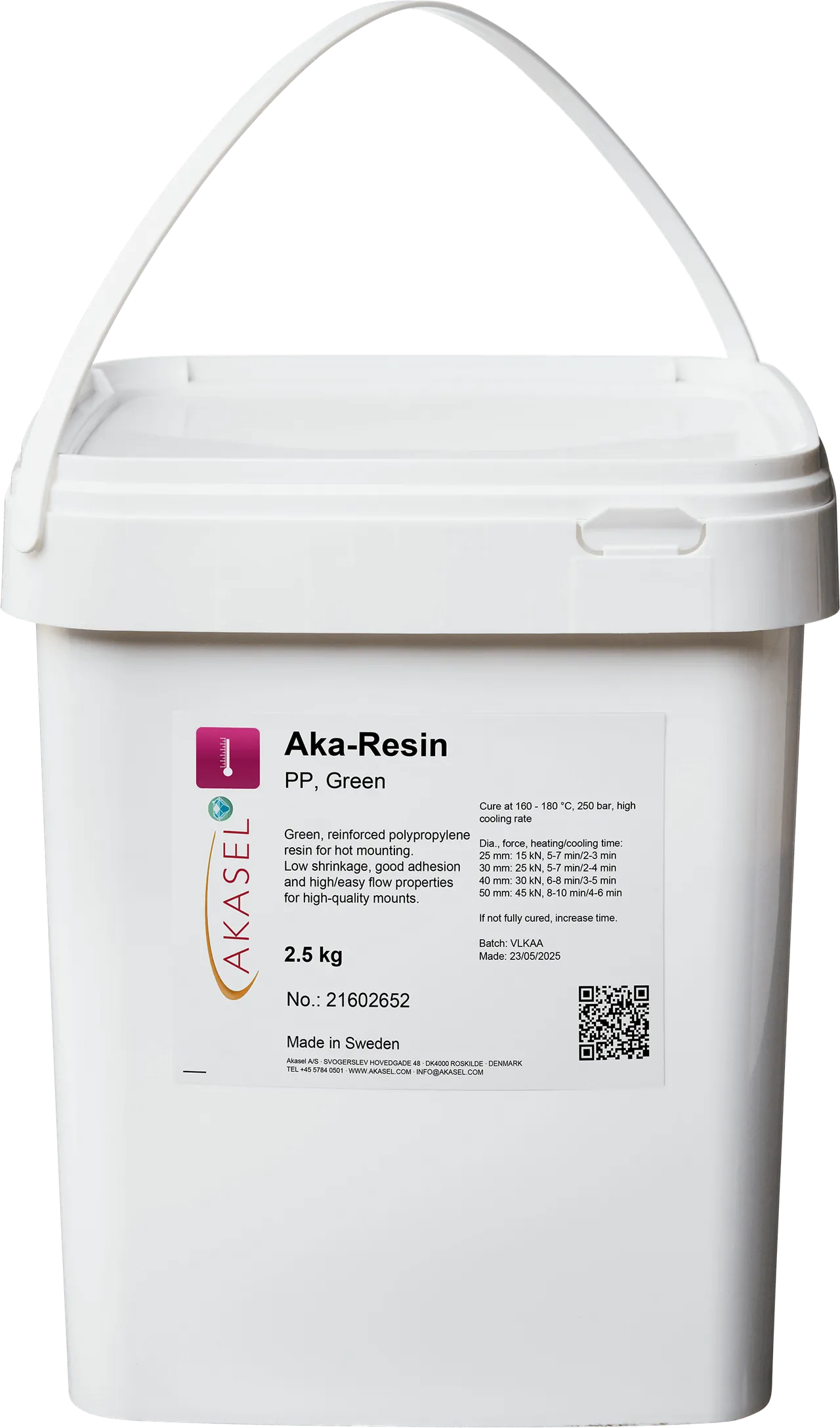 Aka-Resin PP, vert — consommable Akasel pour aka-resin pp | Metallab