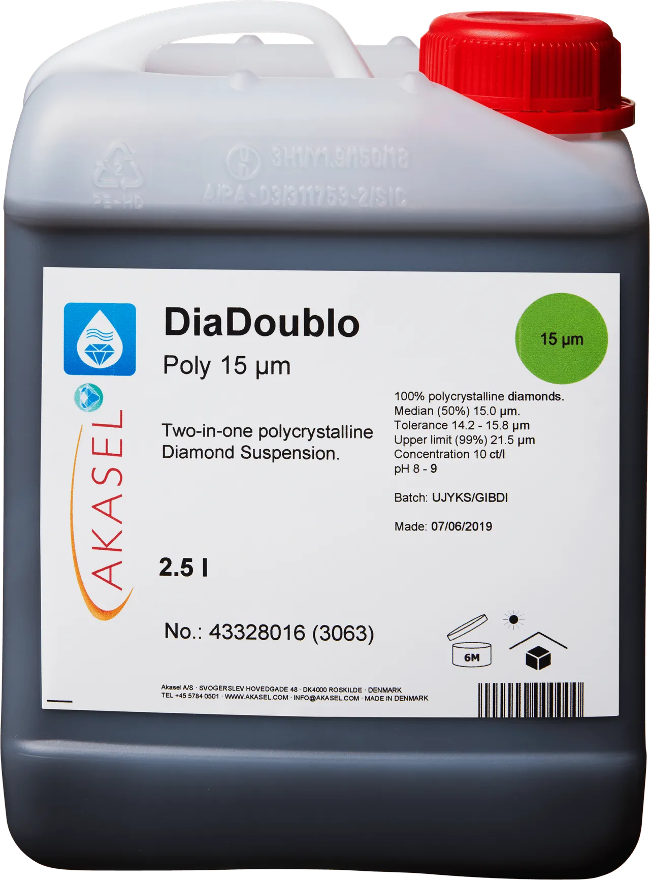DiaDoublo Poly 15 µm — vue détaillée 2 sur 3