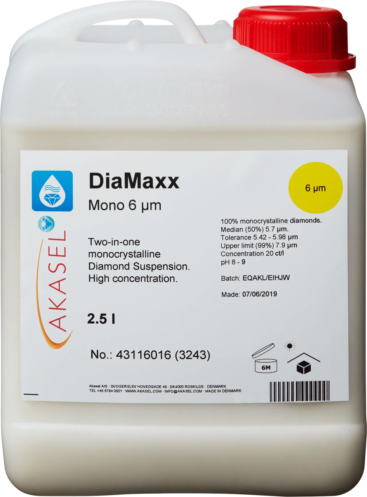 DiaMaxx Mono 6 µm — vue détaillée 2 sur 3