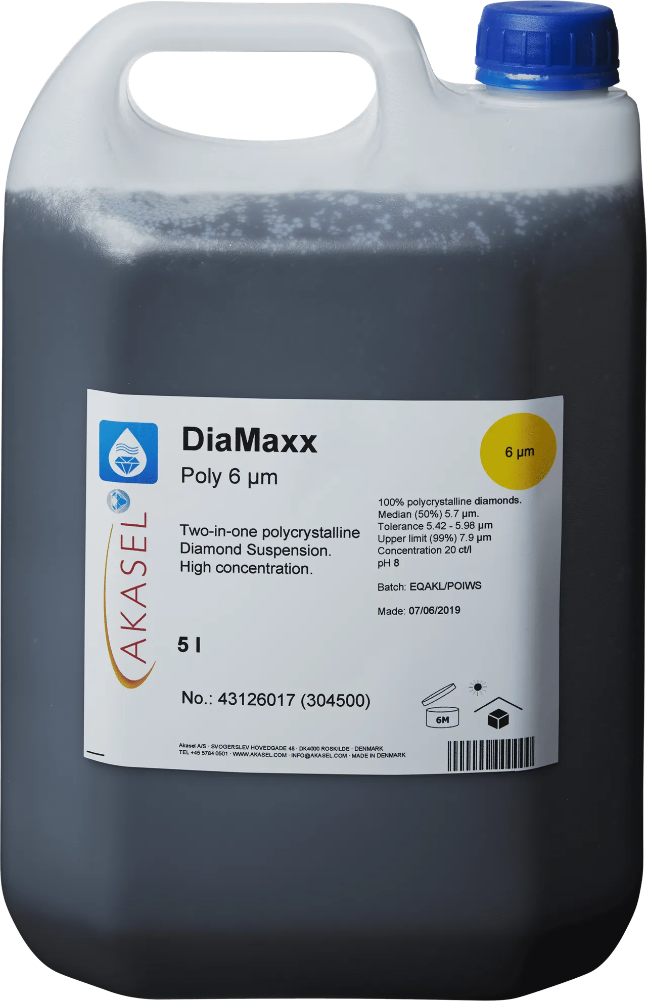 DiaMaxx Poly 6 µm — vue détaillée 2 sur 2