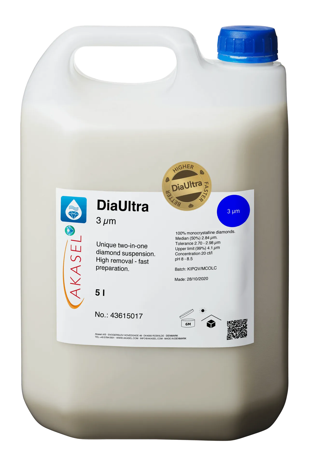 DiaUltra 3 µm — vue détaillée 3 sur 3