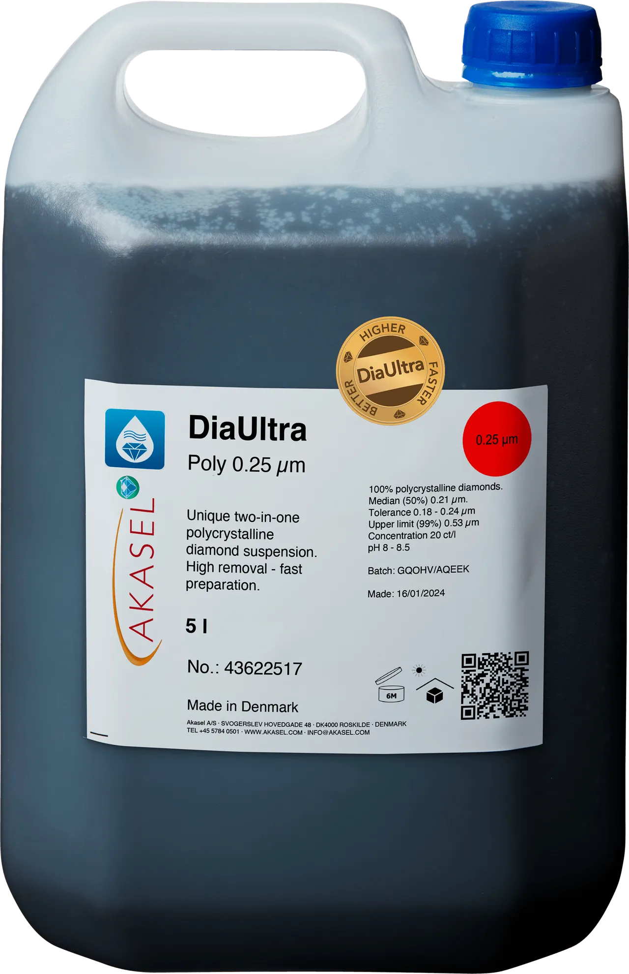 DiaUltra Poly 0.25 µm — vue détaillée 3 sur 3