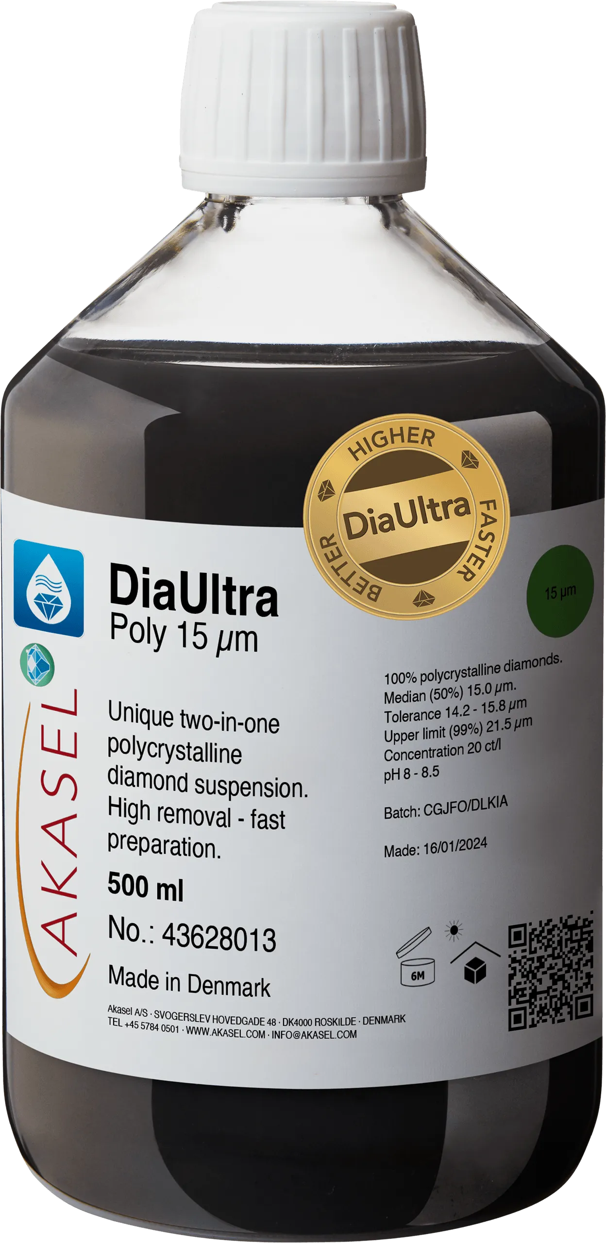 DiaUltra Poly 15 µm — vue détaillée 2 sur 3