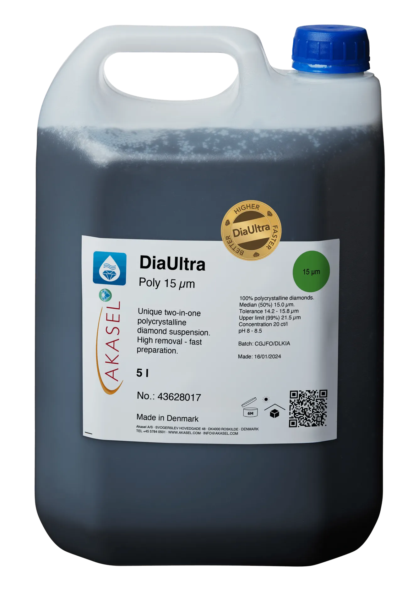 DiaUltra Poly 15 µm — vue détaillée 3 sur 3