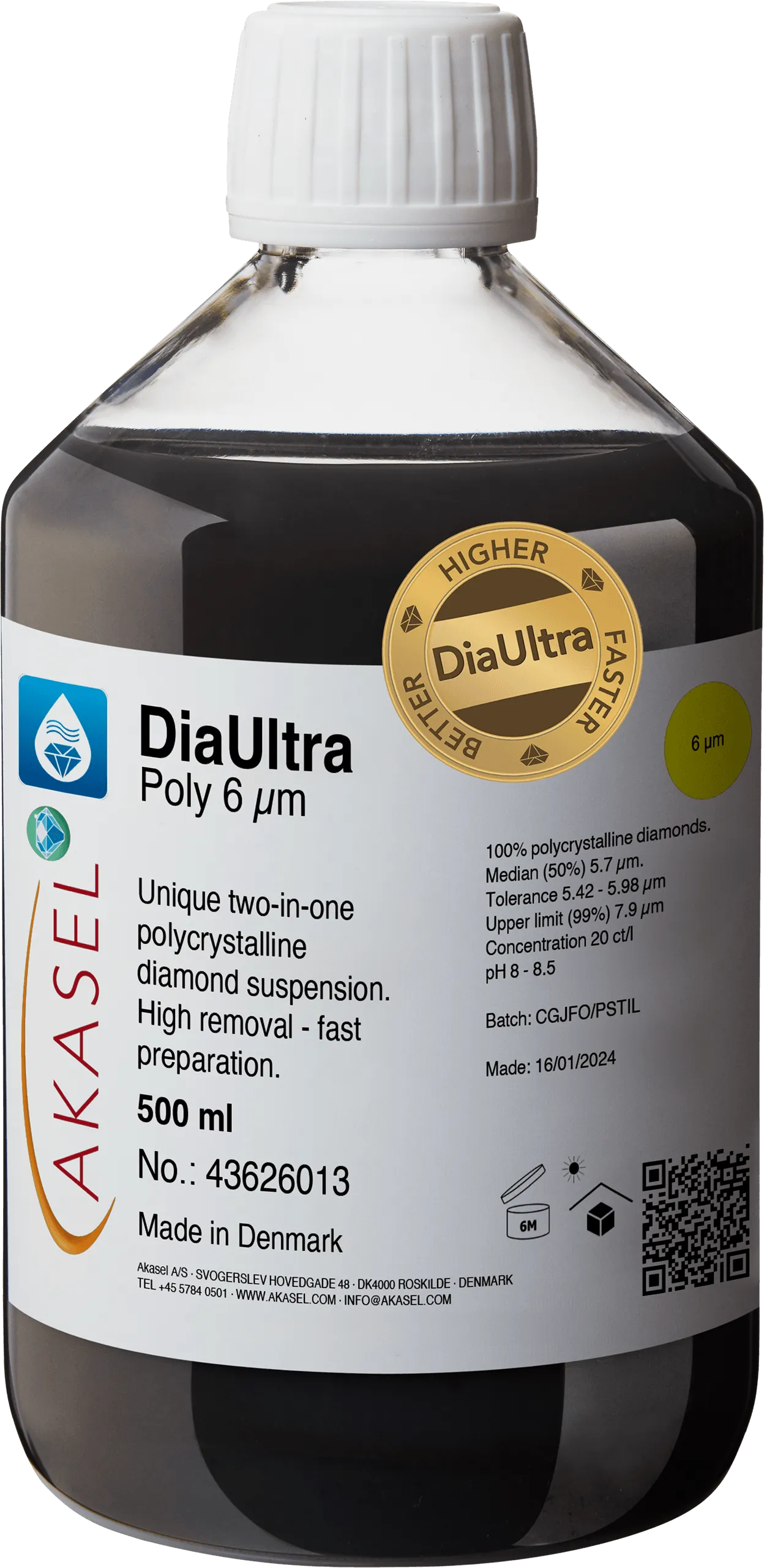 DiaUltra Poly 6 µm — vue détaillée 2 sur 3