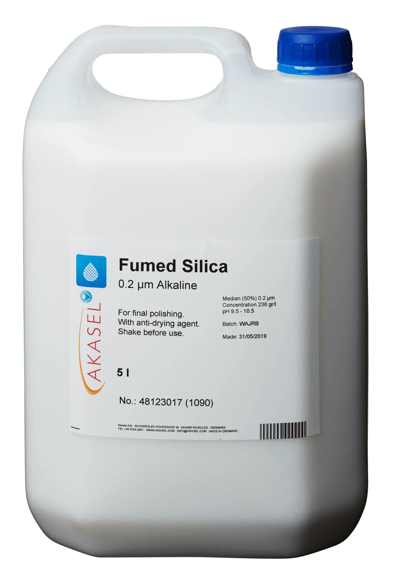 Suspension de silice pyrogénée 0.2 µm Alkaline — vue détaillée 3 sur 3