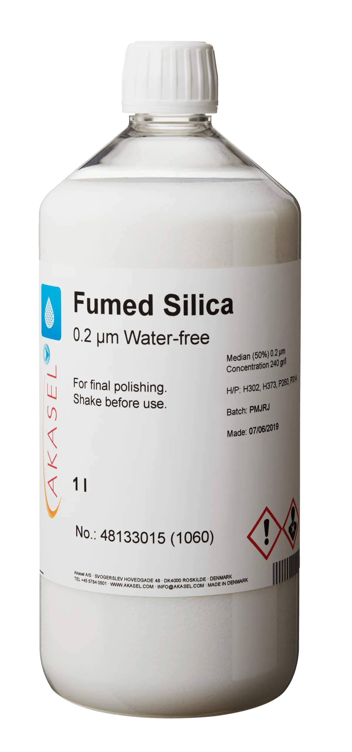 Suspension de silice pyrogénée 0.2 µm WF — vue détaillée 2 sur 3